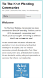 Mobile Screenshot of mytietheknot.com